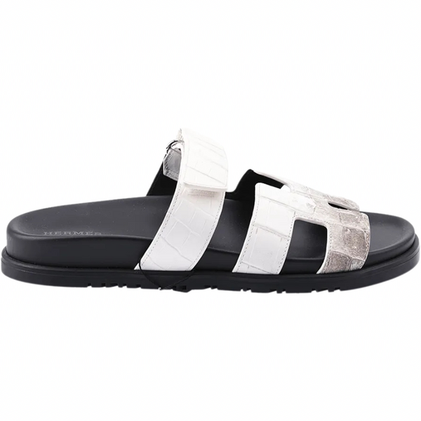 Hermes Chypre sandal Himalaya Crocodile Limited