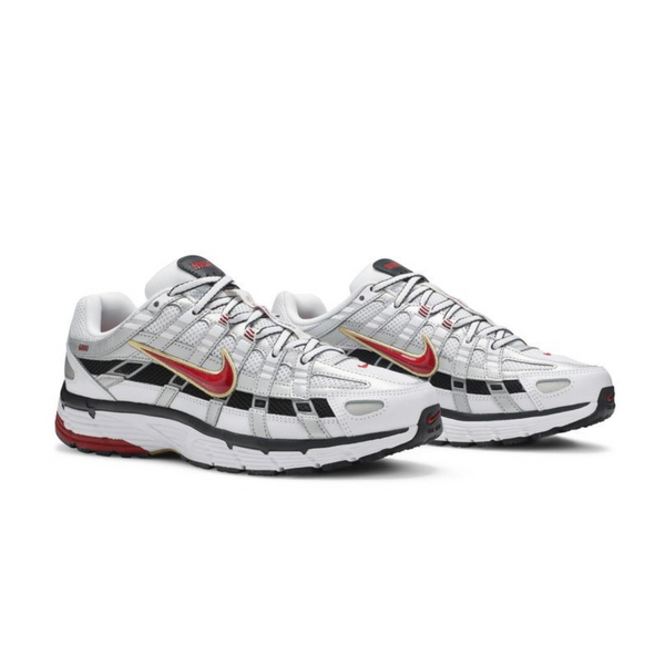 Nike P-6000 'Metallic Silver Red'