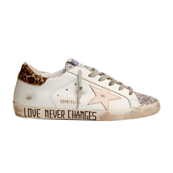 Golden Goose Lace-up flat-bottomed casual round-toed board (Women's)