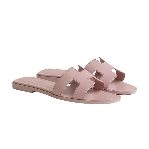 Hermes Oran Sandal Rose/Cancan