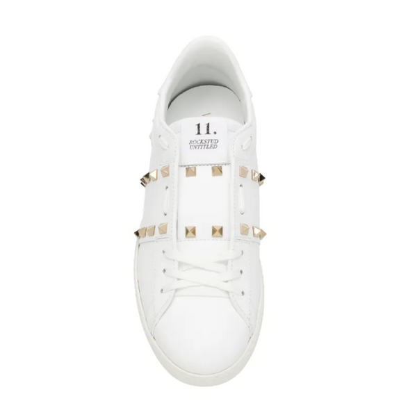 Valentino Rockstud Untitled – White Gold