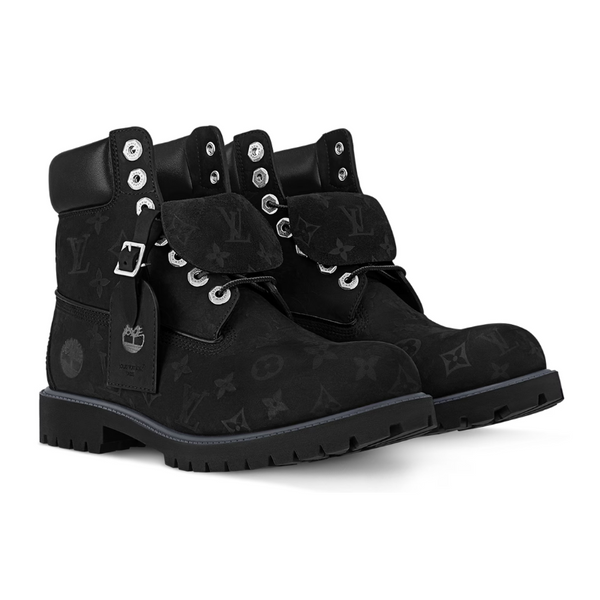 Louis Vuitton Timberland 6″ Ankle Boot – Black Monogram