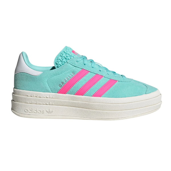 Adidas Gazelle Bold Flash Aqua – Lucid Pink