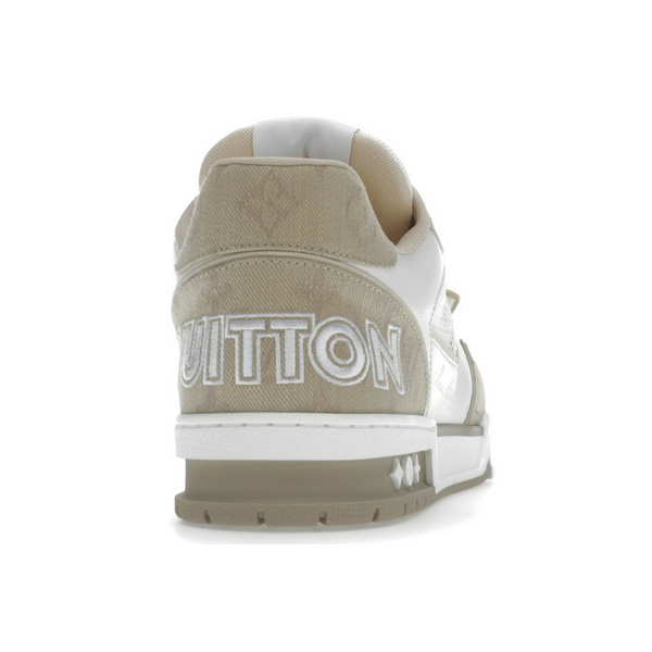 Louis Vuitton Trainer – Beige White