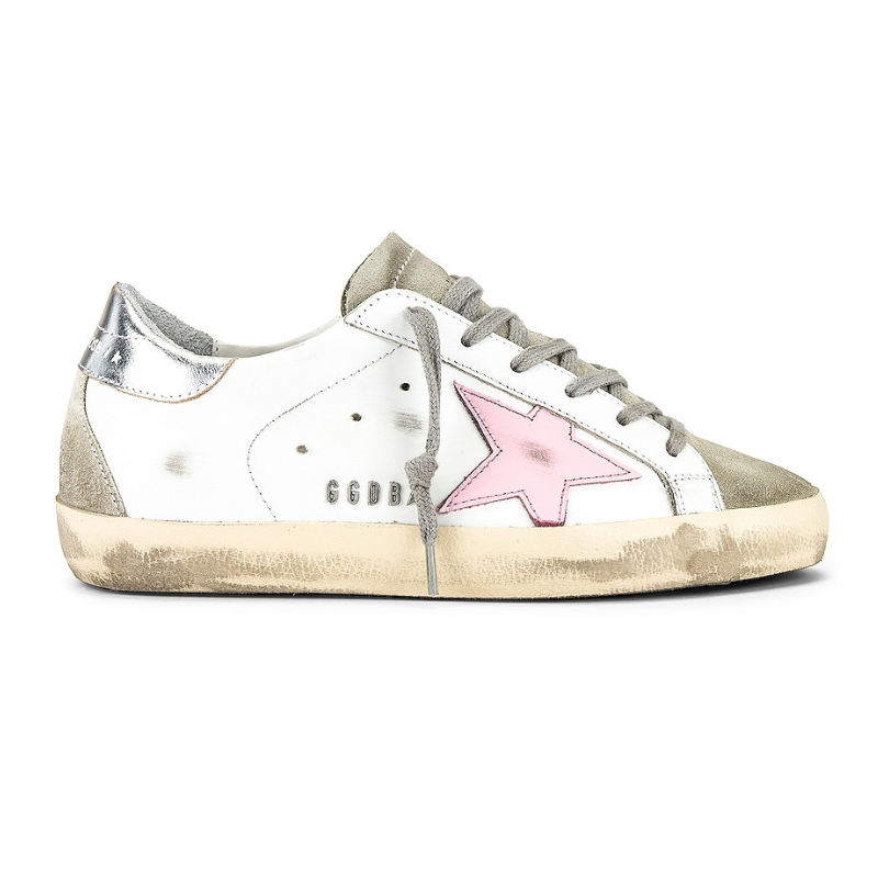 Golden Goose Super-Star Ice – White Orchid Pink