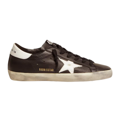 Golden Goose Super-Star – Black White Leather