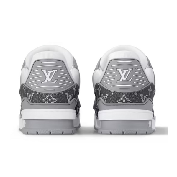 Louis Vuitton Trainer – Monogram Denim Grey White