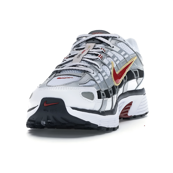 Nike P-6000 White Gold Red