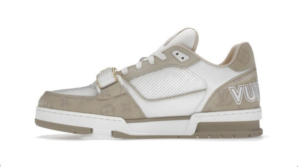 LOUIS VUITTON LV Trainer 'Beige White'
