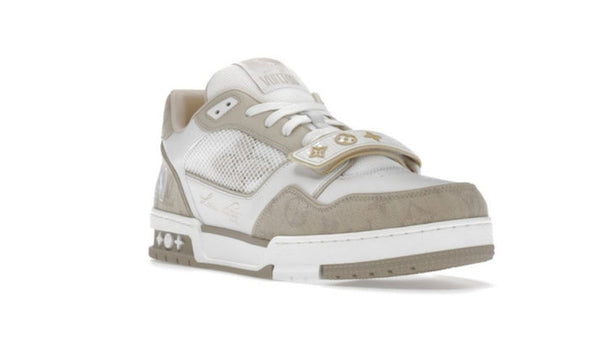 LOUIS VUITTON LV Trainer 'Beige White'