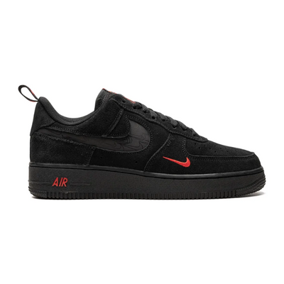 Nike Air Force 1 Low Multi-Swoosh Black Crimson
