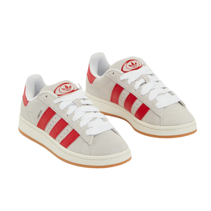 Adidas Campus 00s – Crystal White Better Scarlet - Image 3