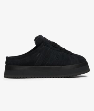Adidas Campus 00s Winter Low shoe in the Black colorway