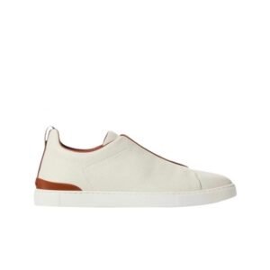 Zegna Triple Stitch low-top sneakers white