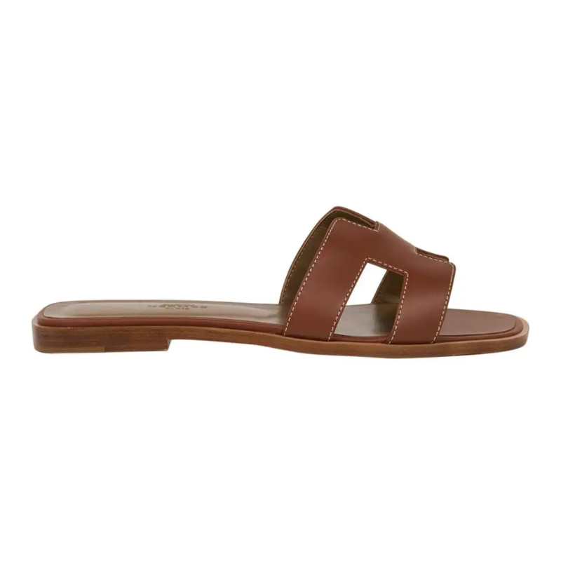 Hermès Oran Sandal Green